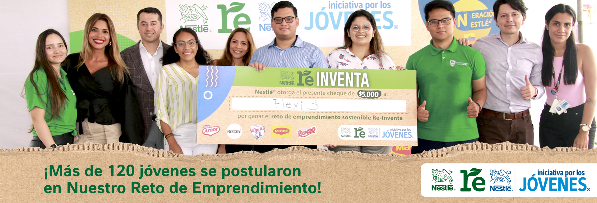 Re-Inventamos el futuro con  emprendimiento sostenible!