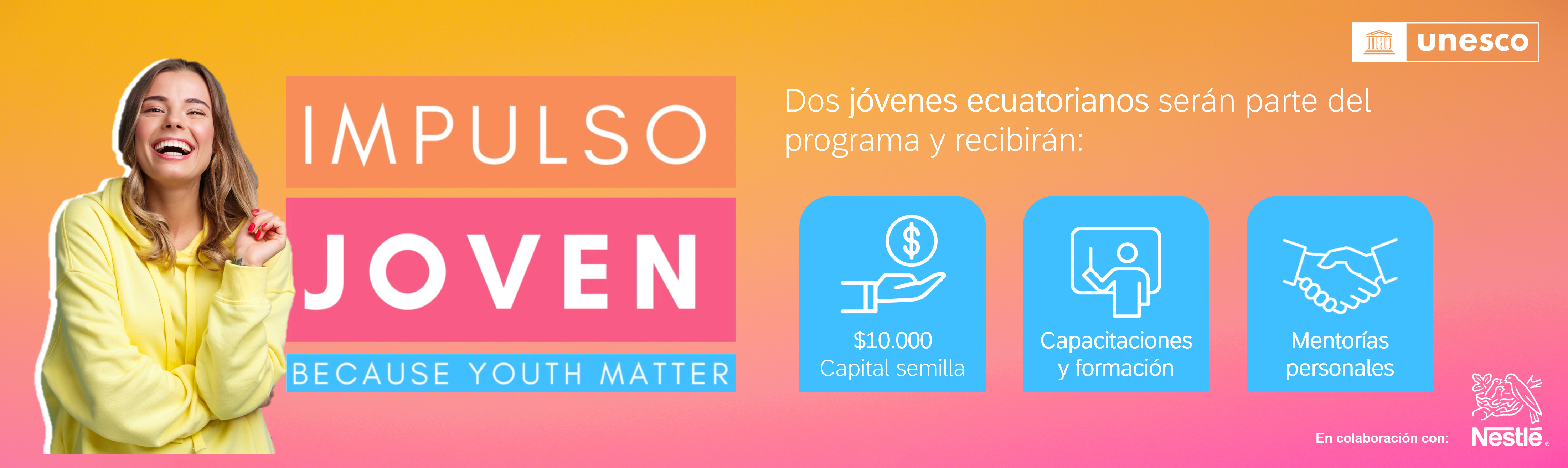 Baner impulso joven Baner impulso joven